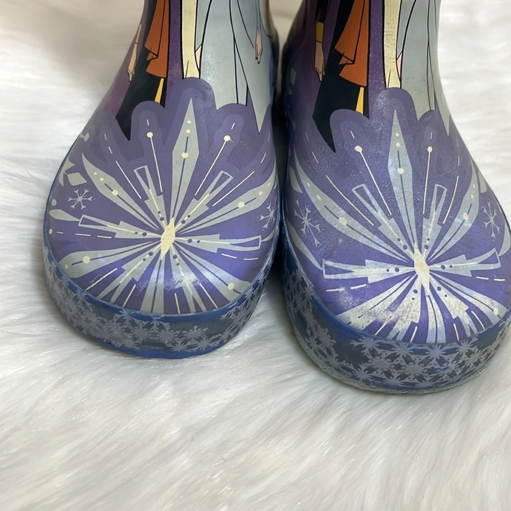 Western Chief Frozen Disney Kids Purple Rain Boots